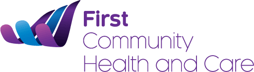 First Community Health and Care logo