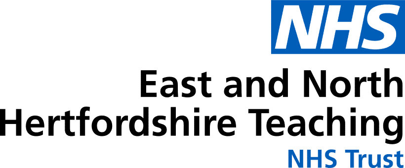 East and North Hertfordshire Teaching NHS Trust logo